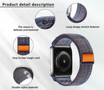 ナイロンループウォッチバンド 3Dカーブフィルム付き、Apple Watch Series 40mm用、Apple Watch Ultra 2 / 1 49mm用、Apple Watch Series 45mm用