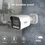 SriHome NVS005-POE065 3MP HD 4チャンネル POEカメラ ネットワークビデオレコーダーキット、3MP 4チャンネル