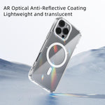 ABEEL MagSafe 磁気カラ―リング耐傷透明フォンケース、iPhone 13 Pro Max用、iPhone 13 Pro用、iPhone 13用