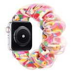 xDfind ポリエステルハイブリッドオーガンザ二重層時計バンド、Apple Watch 42 / 44 / 45 / 46 / 49mm用、Apple Watch 38 / 40 / 41 / S10 42mm用