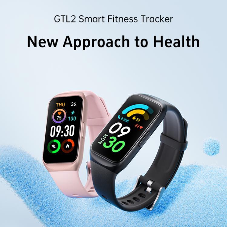 GTL2 1.47インチ TFTスクリーン フィットネストラッカースマートリストバンド、心拍数モニタリング対応