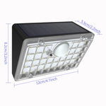 N775B Solar Dual-Color Sensor Wall Light