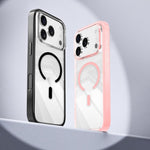 Mutural ソフトミストシリーズ MagSafe PCハイブリッドTPUスマホケース、iPhone 17 Pro Max用、iPhone 17 Pro用