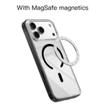 Mutural ソフトミストシリーズ MagSafe PCハイブリッドTPUスマホケース、iPhone 17 Pro Max用、iPhone 17 Pro用