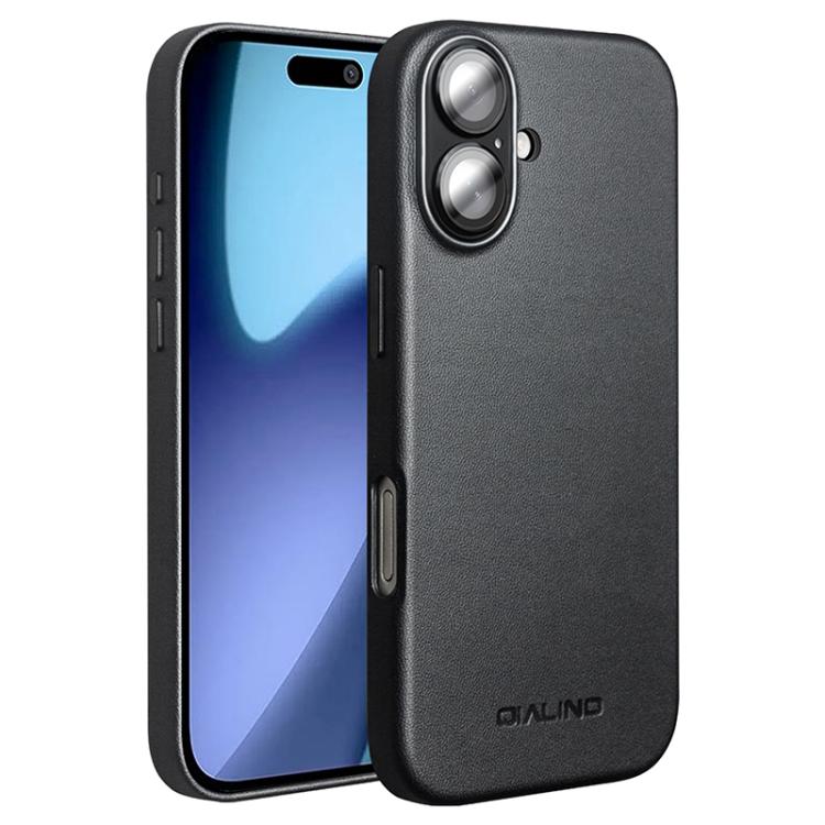 QIALINO テクノロジーレザー MagSafeスマホケース、iPhone 17 Pro Max用、iPhone 17 Pro用、iPhone 17用、iPhone Air用