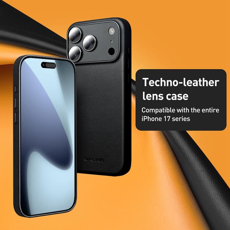 QIALINO テクノロジーレザー MagSafeスマホケース、iPhone 17 Pro Max用、iPhone 17 Pro用、iPhone 17用、iPhone Air用
