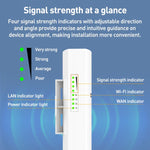 COMFAST CF-E113A V2 5.8GHz 300Mbps 11dBi 監視用ブリッジ WiFiリピーターセット、AUプラグ、EUプラグ、USプラグ、UKプラグ