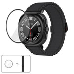 マリンループナイロンウォッチバンド 3Dカーブフィルム付き、Samsung Galaxy Watch Ultra 2025用、Samsung Galaxy Watch Ultra 47mm用