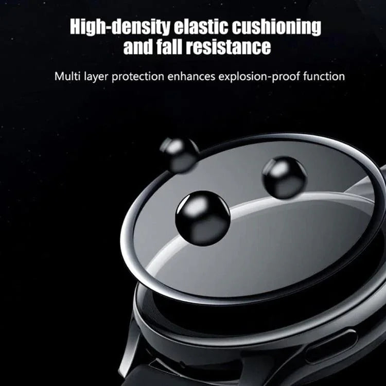 マリンループナイロンウォッチバンド 3Dカーブフィルム付き、Samsung Galaxy Watch Ultra 2025用、Samsung Galaxy Watch Ultra 47mm用