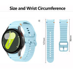 波縫いシリコンウォッチバンド 3Dカーブフィルム付き、Samsung Galaxy Watch5 Pro 45mm用、Samsung Galaxy Watch5 40mm用、Samsung Galaxy Watch4 44mm用、Samsung Galaxy Watch4 40mm用