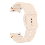 プレーンステッチシリコンウォッチバンド 3Dカーブフィルム付き、Samsung Galaxy Watch4 Active 40mm用、Samsung Galaxy Watch4 Active 44mm用