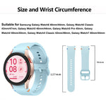 プレーンステッチシリコンウォッチバンド 3Dカーブフィルム付き、Samsung Galaxy Watch FE 40mm用、Samsung Galaxy Watch7 44mm用、Samsung Galaxy Watch7 40mm用、Samsung Galaxy Watch6 Classic 47mm用