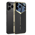 GKK ブレードファントム無地レザースマホケース、iPhone 17 Pro Max用、iPhone 17 Pro用