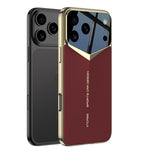 GKK ブレードファントム無地レザースマホケース、iPhone 17 Pro Max用、iPhone 17 Pro用