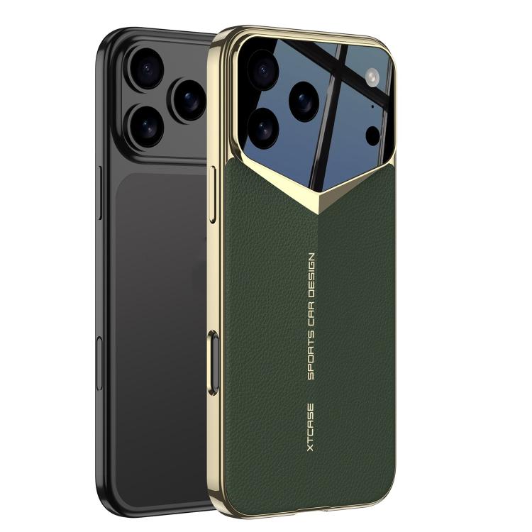 GKK ブレードファントム無地レザースマホケース、iPhone 17 Pro Max用、iPhone 17 Pro用