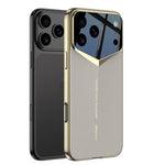 GKK ブレードファントム無地レザースマホケース、iPhone 17 Pro Max用、iPhone 17 Pro用