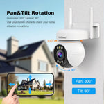 Srihome SH051 4MP 5X Optical Zoom PTZ HD Camera, SH051