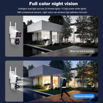 Srihome SH063 4MP Dual Lens Panoramic Surveillance HD Camera, SH063