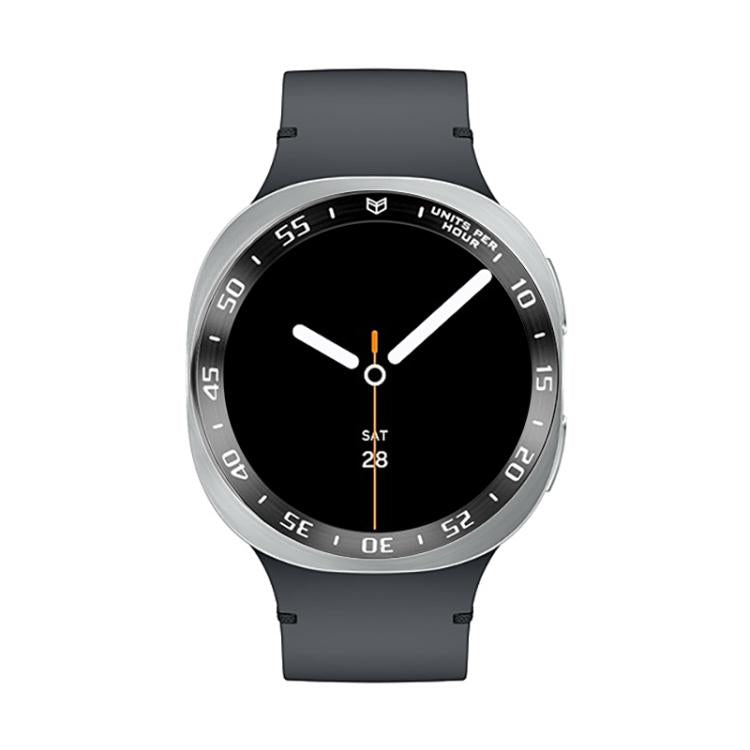 スマートウォッチ保護フレームメタルベゼルリング、スタイル：Aスタイル、Samsung Galaxy Watch8 Classic 46mm用、Samsung Galaxy Watch8 44mm用、Samsung Galaxy Watch8 40mm用