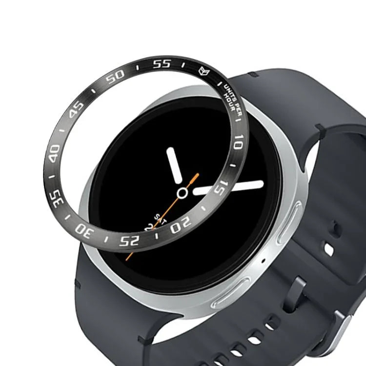 Smart Watch Protective Frame Metal Bezel Ring, Style: A Style, For Samsung Galaxy Watch8 Classic 46mm, For Samsung Galaxy Watch8 44mm, For Samsung Galaxy Watch8 40mm