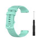Quick Release Small Grid Texture Strap with Utility Knife, Size: Free Size 22mm, For Garmin Forerunner 745