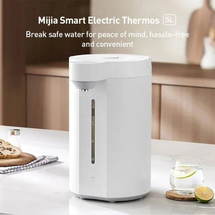 オリジナル Xiaomi Mijia スマート電気魔法瓶 5L 1600W、CNプラグ、電気魔法瓶 5L