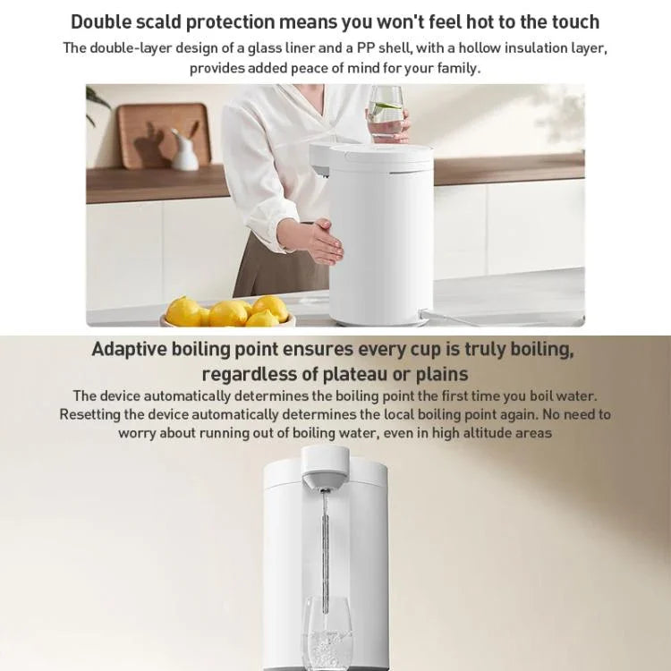 オリジナル Xiaomi Mijia スマート電気魔法瓶 5L 1600W、CNプラグ、電気魔法瓶 5L