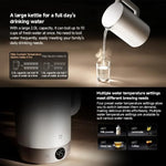 オリジナル Xiaomi Mijia 2.0L 1800W 定温電気ケトル 3 Pro、CNプラグ