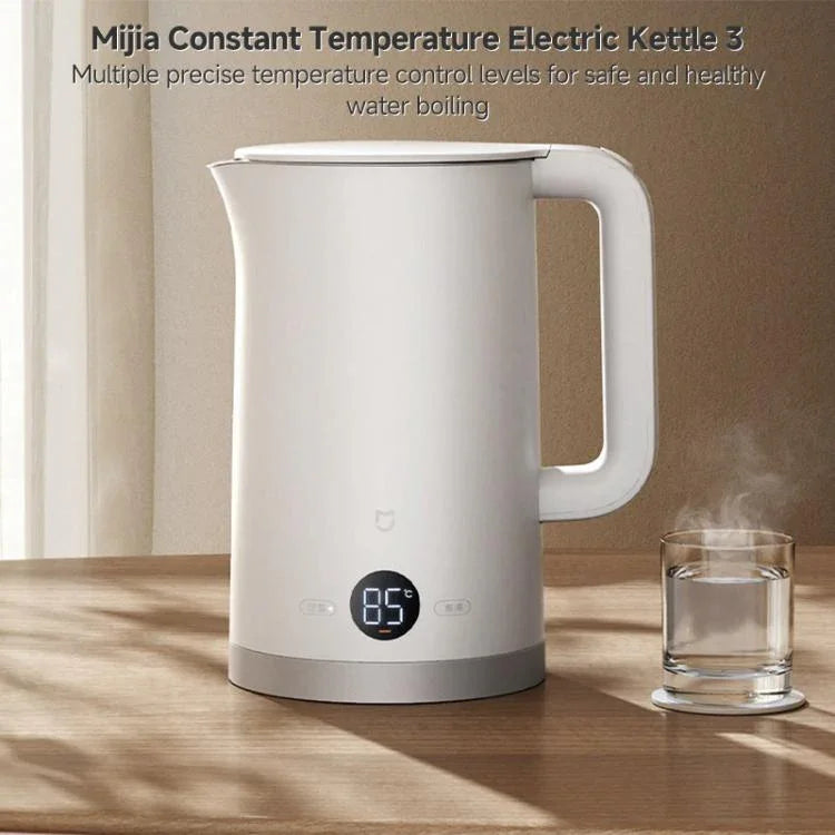 オリジナル Xiaomi Mijia 1.7L 1800W 定温電気ケトル 3、CNプラグ