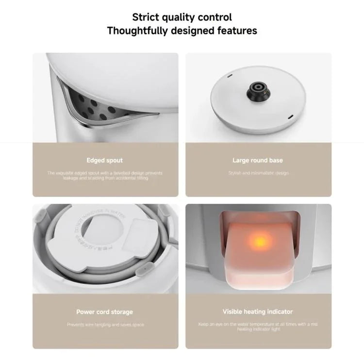 オリジナル Xiaomi Mijia 1.7L 1800W 電気ケトル S1、CNプラグ