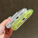 グリッターパウダー3-in-1 TPU + PCスマホケース、iPhone 17 Pro Max用、iPhone 17 Pro用