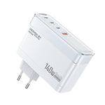 WK WP-U20 lceyon 140W GaN 多機能充電器、EUプラグ、UKプラグ