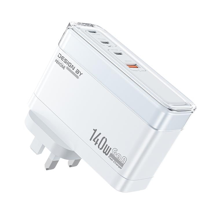 WK WP-U20 lceyon 140W GaN 多機能充電器、EUプラグ、UKプラグ