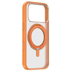 ZGA Feitian 360度回転ホルダー Magsafe PCハイブリッドTPUスマホケース、iPhone 17 Pro用、iPhone 17 Pro Max用