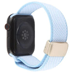 ツイル ツートンエラスティックナイロンマグネットバックルウォッチバンド、Apple Watch 46mm / 49mm / 45mm / 44mm用、Apple Watch 42mm / 41mm / 40mm / 38mm用