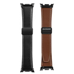 DUX DUCIS YAシリーズマグネティックバックル本革ウォッチバンド、Samsung Galaxy Watch8 / Watch8 Classic用