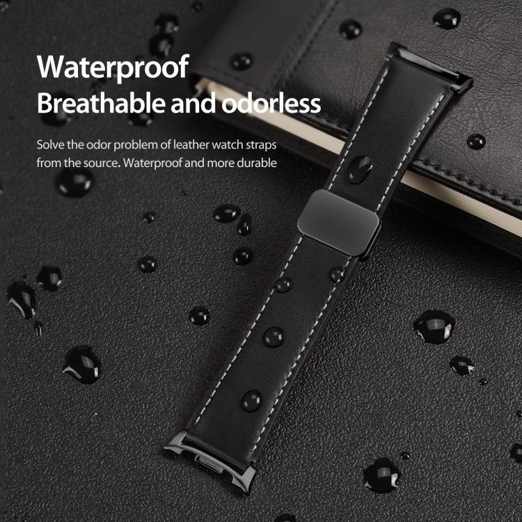 DUX DUCIS YAシリーズマグネティックバックル本革ウォッチバンド、Samsung Galaxy Watch8 / Watch8 Classic用