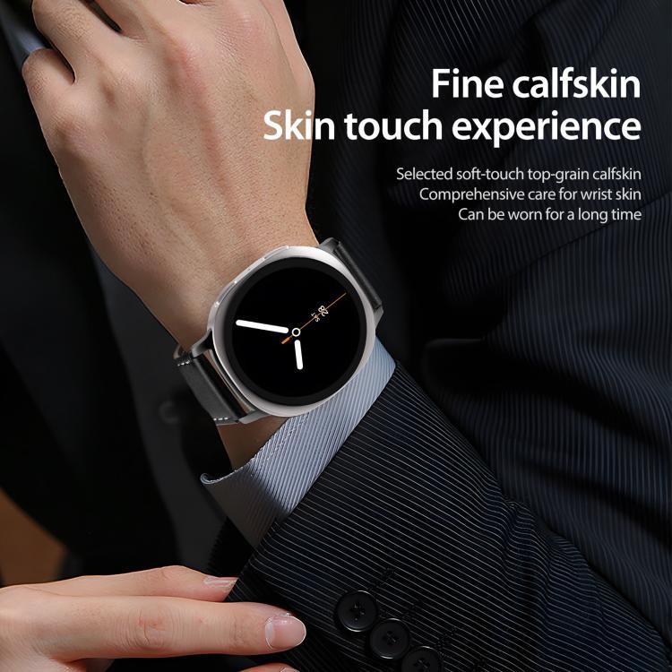 DUX DUCIS YAシリーズマグネティックバックル本革ウォッチバンド、Samsung Galaxy Watch8 / Watch8 Classic用