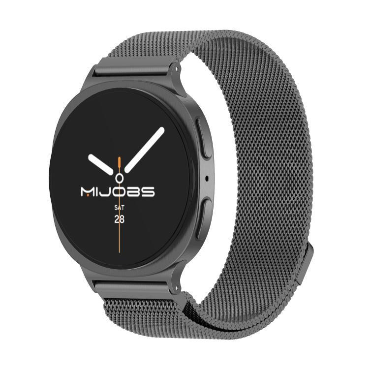 MIJOBSミランマグネティックメタルウォッチバンド、Samsung Galaxy Watch8 / Watch8 Classic用