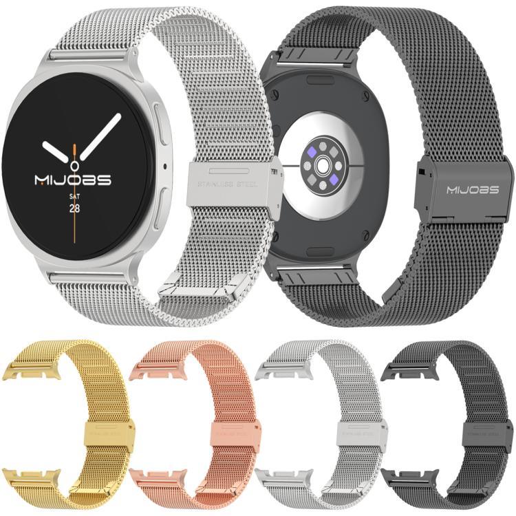 MIJOBSミランバックルメタルウォッチバンド、Samsung Galaxy Watch8 / Watch8 Classic用