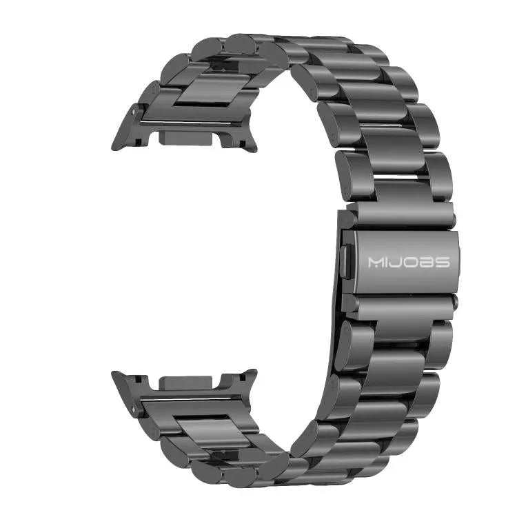 MIJOBSスリービーズステンレススチールウォッチバンド、Samsung Galaxy Watch8 / Watch8 Classic用