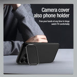 NILLKIN CamShield Propテクスチャー 透明ミラーカバー MagSafe磁気PC携帯電話ケース、iPhone 17 Pro Max用、iPhone 17 Pro用