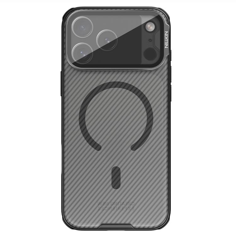 NILLKIN CamShield Prop 透明ミラーカバー MagSafe磁気半透明PC携帯電話ケース、iPhone 17 Pro Max用、iPhone 17 Pro用