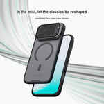 NILLKIN CamShield Prop 透明ミラーカバー MagSafe磁気半透明PC携帯電話ケース、iPhone 17 Pro Max用、iPhone 17 Pro用