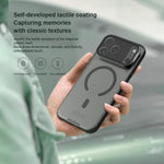 NILLKIN CamShield Prop 透明ミラーカバー MagSafe磁気半透明PC携帯電話ケース、iPhone 17 Pro Max用、iPhone 17 Pro用