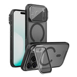 NILLKIN CamShield Prop 透明ミラーカバー MagSafe磁気半透明PC携帯電話ケース、iPhone 17 Pro Max用、iPhone 17 Pro用