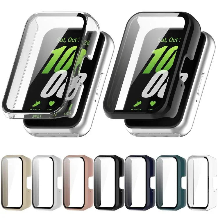 xDfind強化フィルム一体型PCウォッチ保護カバー、Samsung Galaxy Fit3用