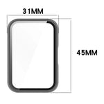 xDfind強化フィルム一体型PCウォッチ保護カバー、Samsung Galaxy Fit3用