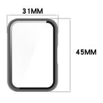 xDfind強化フィルム一体型PCウォッチ保護カバー、Samsung Galaxy Fit3用