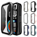 xDfind Tempered Film Integrated PC Watch Protective Cover, For Huawei Band 10 / 9 / 8